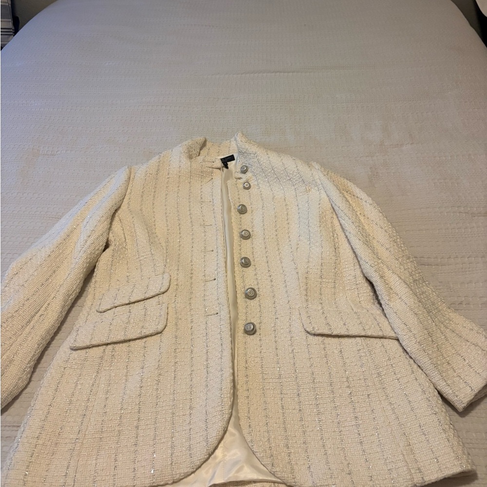 Rag & Bone Cream Textured Jacket